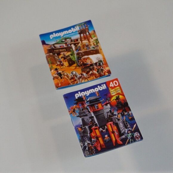 Playmobil Catalog Booklets 2012 2014 Geobra Germany Lot of 2 - Picture 1 of 10